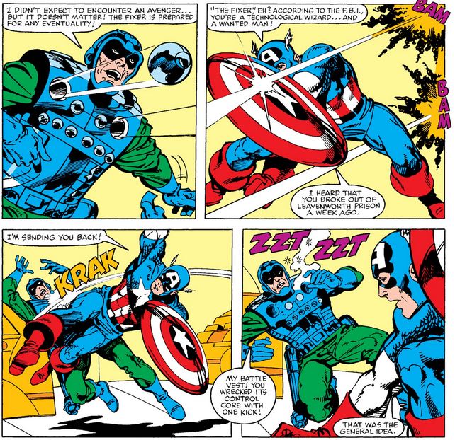 Avengers Annual #13 (October 1984) – THE VIRTUES OF CAPTAIN AMERICA